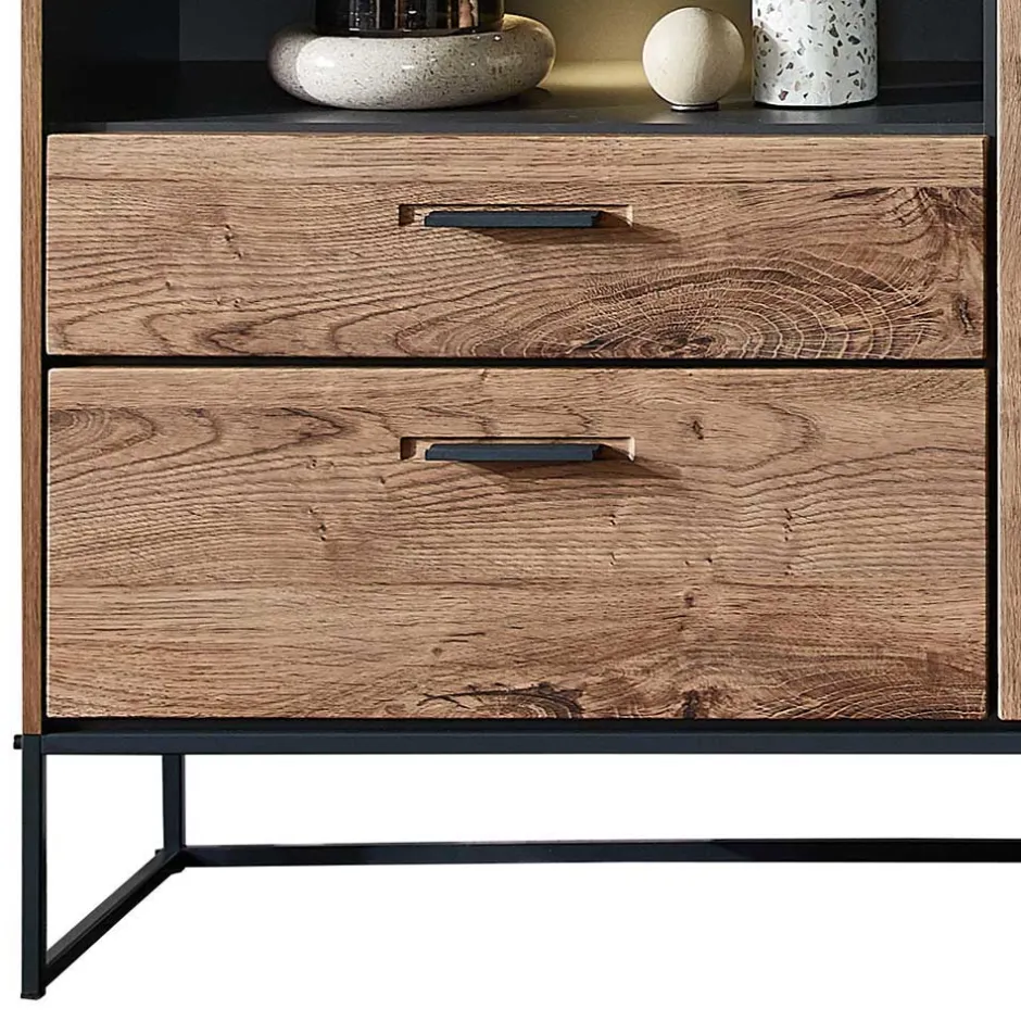 Industry TV Board & Highboard Set - Xindus (zweiteilig)^Wohnen New