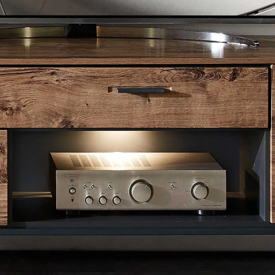 Industry TV Board & Highboard Set - Xindus (zweiteilig)^Wohnen New