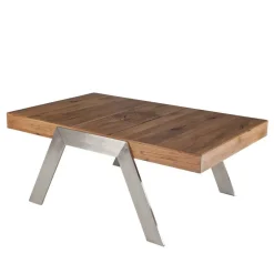 Wohnen Industry Wohnzimmertisch Massivholz Nostalc Wildeiche