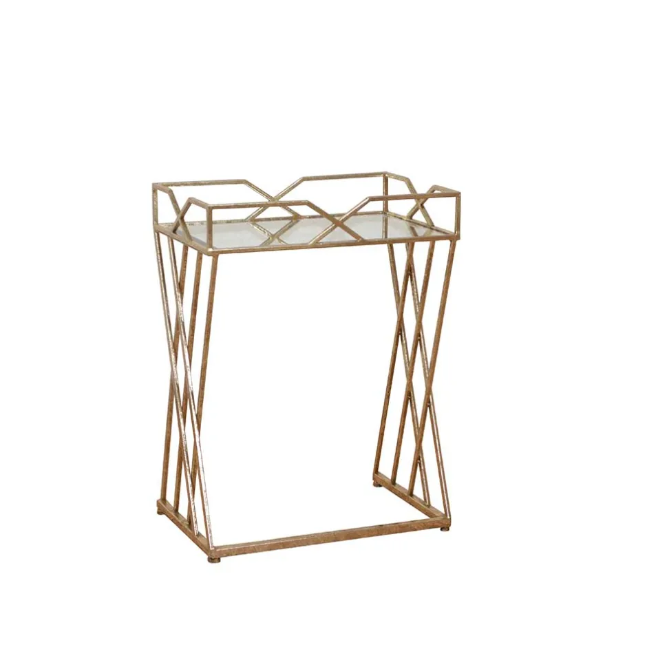 Italienischer Beistelltisch Seaflair in Goldfarben^Wohnen