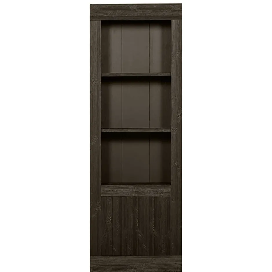 Japandi Regal mit drei Fächern und Tür - Bocca^Wohnen Discount