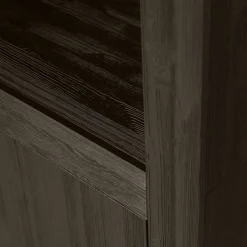 Japandi Regal mit drei Fächern und Tür - Bocca^Wohnen Discount