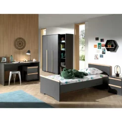 Jugendzimmer komplett Möbelset - Navlius (sechsteilig)^Wohnen Hot