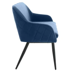 Wohnen Küchenbank in Blau mit Schwarz - Zarcon