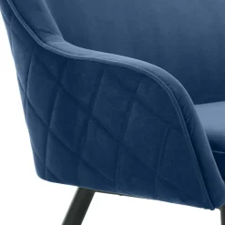 Wohnen Küchenbank in Blau mit Schwarz - Zarcon