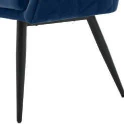 Wohnen Küchenbank in Blau mit Schwarz - Zarcon