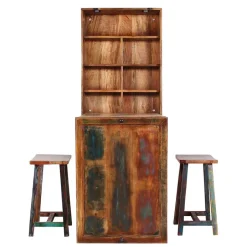 Küchenbar ausklappbar im Shabby Chic - Jamaica (dreiteilig)^Wohnen