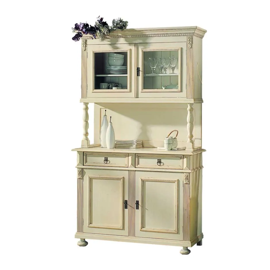 Wohnen Küchenbuffet Francis in Antikweiß