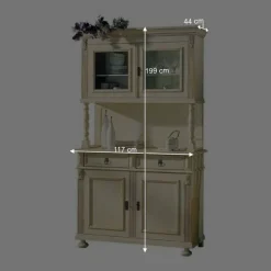 Wohnen Küchenbuffet Francis in Antikweiß