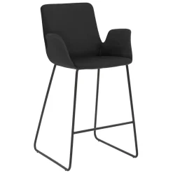 Wohnen Küchenhocker mit Lehne & Armlehnen - Solino