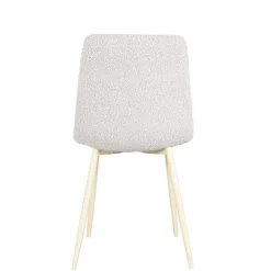 Wohnen Küchenstuhl in Champagner und Weiß - Shake