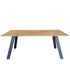 Wohnen Küchentisch aus Wildeiche Massivholz - Diana