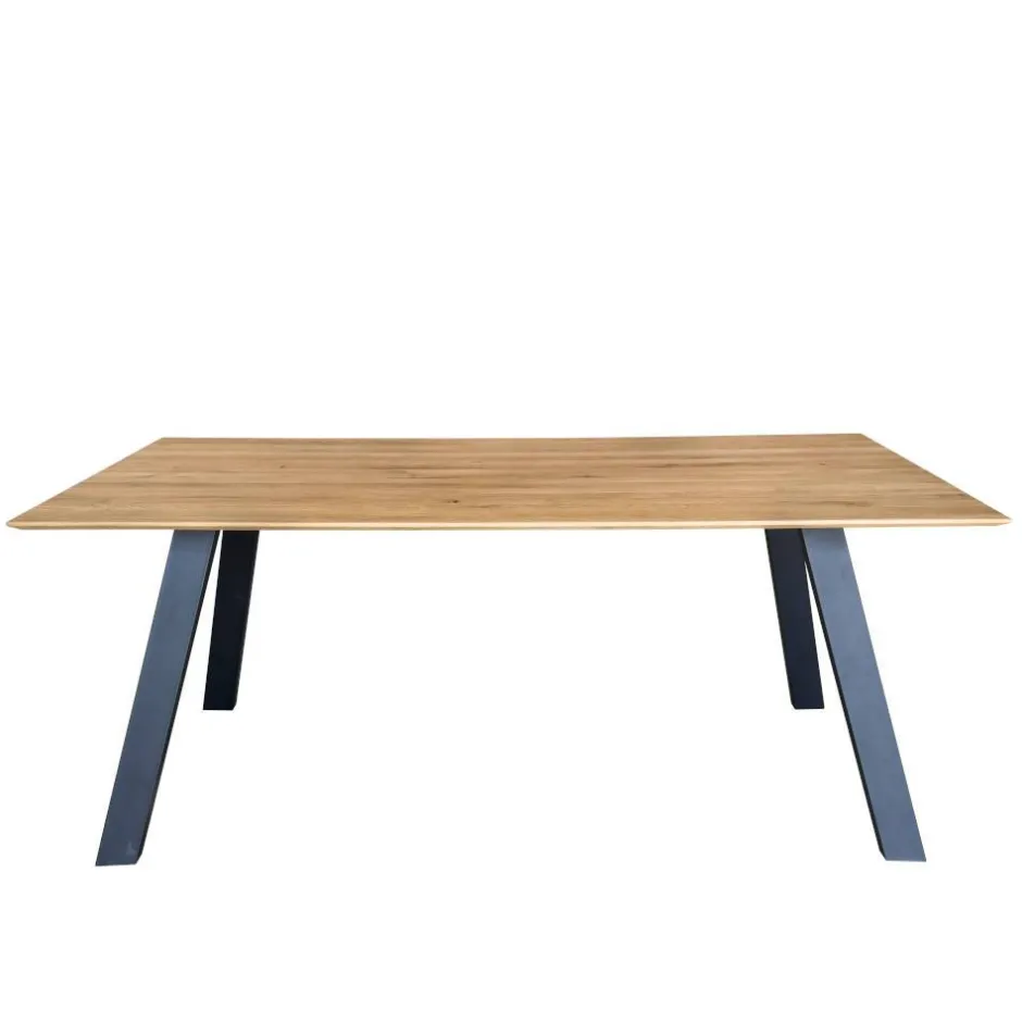 Wohnen Küchentisch aus Wildeiche Massivholz - Diana