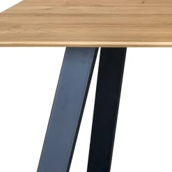 Wohnen Küchentisch aus Wildeiche Massivholz - Diana