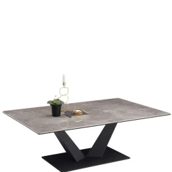 Wohnen Keramik Wohnzimmertisch mit V Säulengestell - Ravela