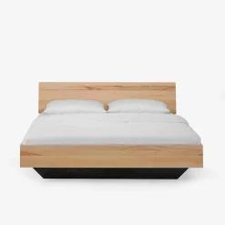 Kernbuche Bett Josue in Schwebe-Optik^Wohnen Online