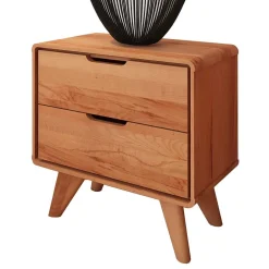 Kernbuche Ehebett in Unterlänge - Junola I (dreiteilig)^Wohnen Hot