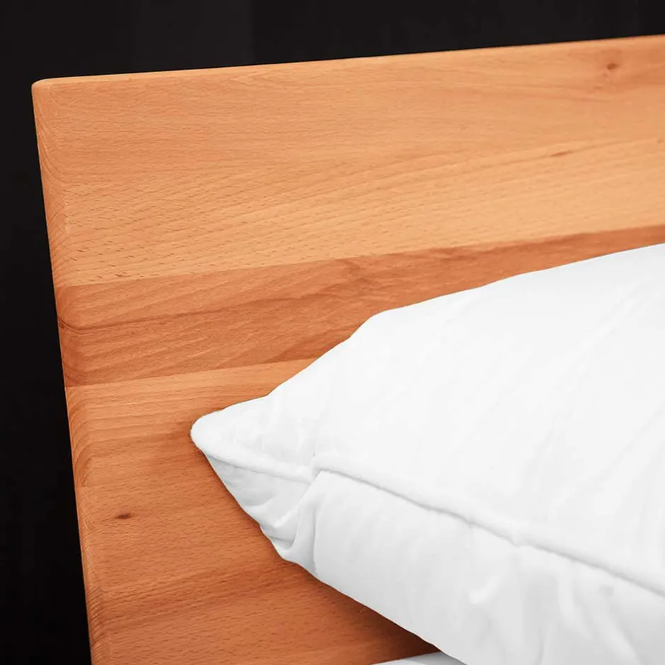 Kernbuche Ehebett in Unterlänge - Junola I (dreiteilig)^Wohnen Hot