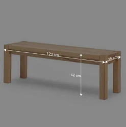 Kernbuche Holzbank Pogamo für die Wohnung^Wohnen Clearance