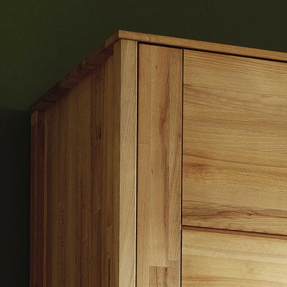 Kernbuche Kleiderschrank Lianzo mit 3 Türen^Wohnen