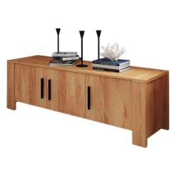 Kernbuche Lowboard Mosniak mit 3 Türen^Wohnen Online