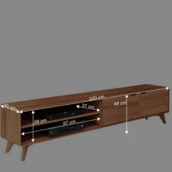 Kernbuche TV Board in Natur geölt - Junola^Wohnen Clearance