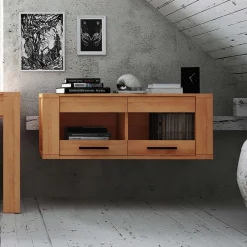 Kernbuche Wandvitrine Mosniak massiv geölt^Wohnen Sale