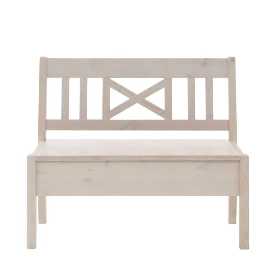 Kiefer Sitzbank Onesti mit Truhe^Wohnen Best