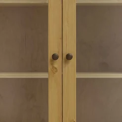 Wohnen Kiefer Vitrinenschrank geölt & gebeizt - Jessma