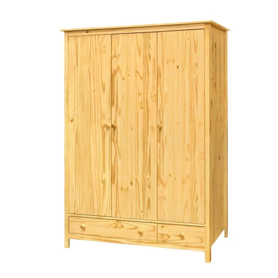 Kiefernholz Kleiderschrank massiv - Nastonia^Wohnen Online