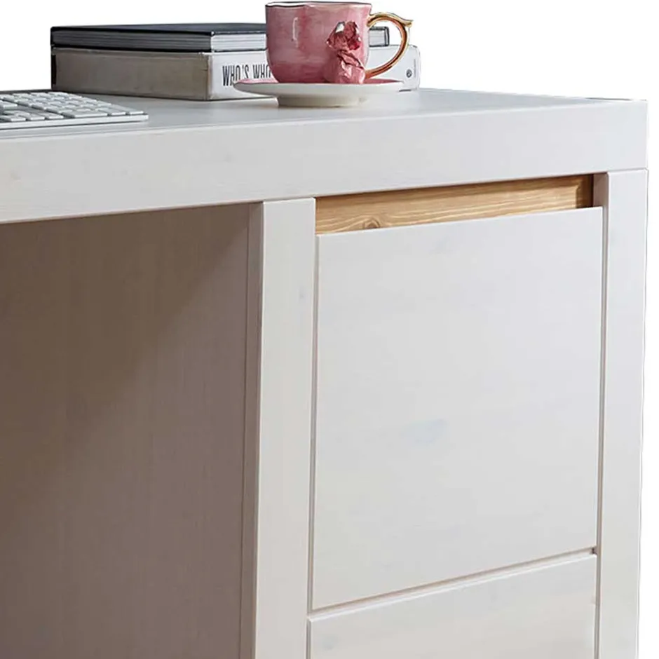 Kinder Wohnen Kiefernholz Schreibtisch modern - Meuvrun