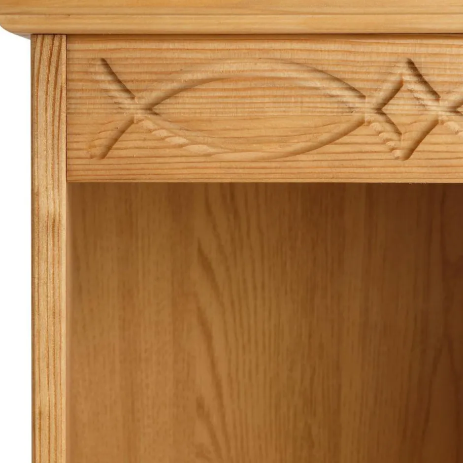 Kiefernholz Standregal mit fünf Fächern - Goro^Wohnen Hot