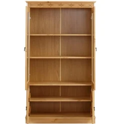 Kiefernholz Vitrine gebeizt und geölt - Goro^Wohnen Outlet