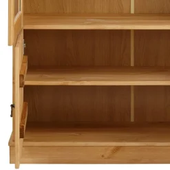 Kiefernholz Vitrine gebeizt und geölt - Goro^Wohnen Outlet