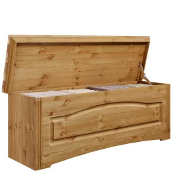 Wohnen Kiefernholz Wäschetruhe im Landhausstil - Vocoja