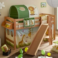 Kinder Buche Rutschebett in Natur - Howard^Wohnen Sale