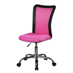 Kinder Drehstuhl in Pink & Schwarz - Rai^Wohnen Best