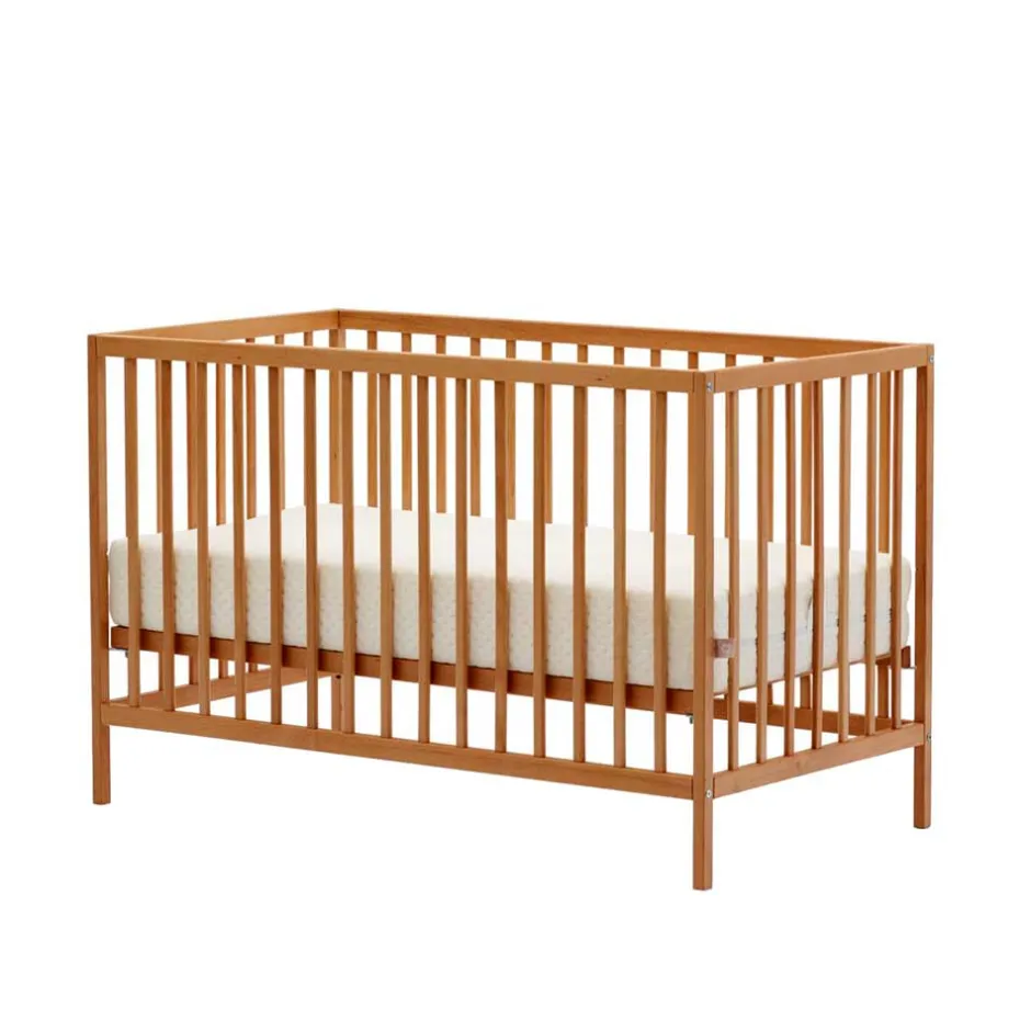 Kinder Wohnen Kinder Gitterbett aus Buche Massivholz - Vichada