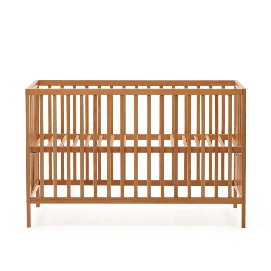 Kinder Wohnen Kinder Gitterbett aus Buche Massivholz - Vichada