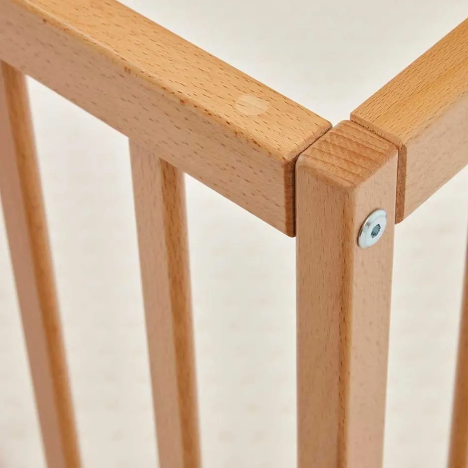 Kinder Wohnen Kinder Gitterbett aus Buche Massivholz - Vichada