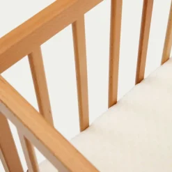 Kinder Wohnen Kinder Gitterbett aus Buche Massivholz - Vichada