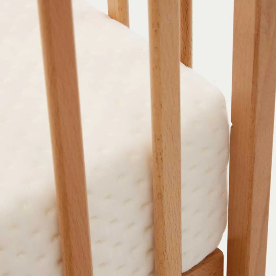 Kinder Wohnen Kinder Gitterbett aus Buche Massivholz - Vichada