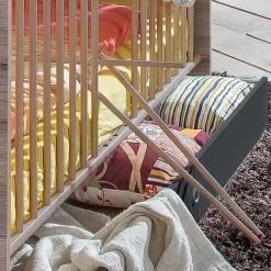 Kinder Wohnen Kinder Gitterbett mit Schublade - Jilamenda