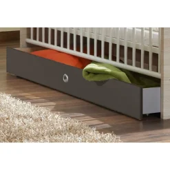 Kinder Wohnen Kinder Gitterbett mit Schublade - Jilamenda