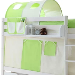 Kinder Holz Etagenbett in Weiß - Denys^Wohnen Outlet