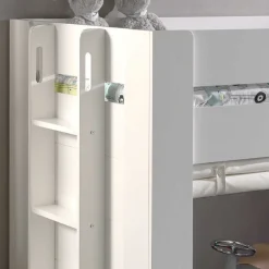 Kinder Hütten Hochbett in Weiß - Pedro^Wohnen Outlet