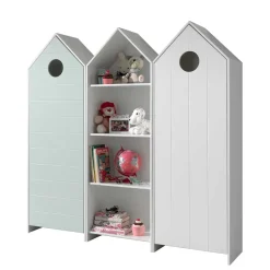 Kinder Wohnen Kinder Kleiderschränke & Regal Häuser - Indefiva (dreiteilig)