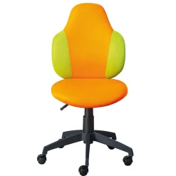 Kinder Schreibtischstuhl in Orange & Hellgrün - Humitas^Wohnen Discount