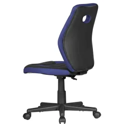 Kinder Wohnen Kinder Schreibtisch-Stuhl in Schwarz Blau - Maksim