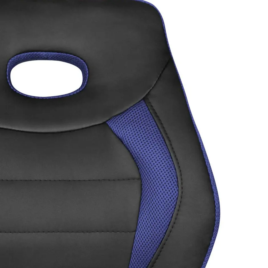 Kinder Wohnen Kinder Schreibtisch-Stuhl in Schwarz Blau - Maksim